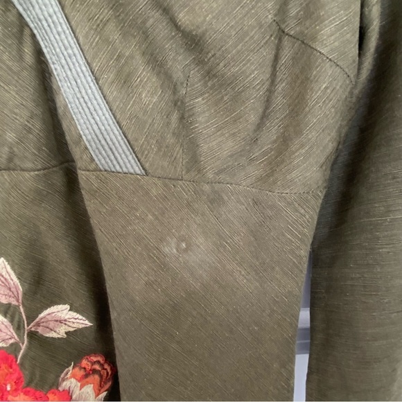 Vintage Carole Little Embroidered Silk Tunic Top - Picture 8 of 10